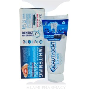 خمیر دندان سفیدکننده بیوتی دنت مدل White 3D