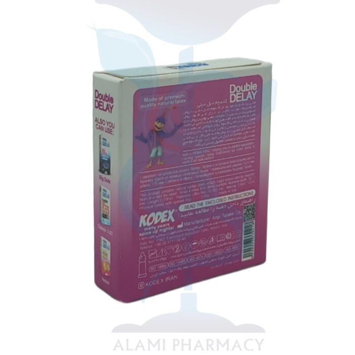 کاندوم تاخیری کدکس مدل دابل دیلی