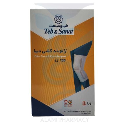 زانو بند کشی دیبا ( یک جفت ) طب و صنعت کد 42700
