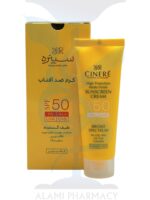 کرم ضد آفتاب SPF 50 مات و بدون رنگ سینره مناسب پوست های چرب 50 میل