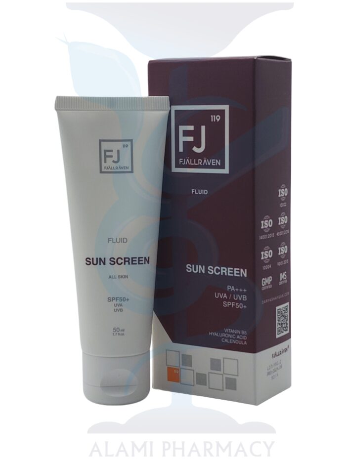 کرم ضد آفتاب SPF50 بی رنگ FJ اف جالراون 50 میل - Image 1